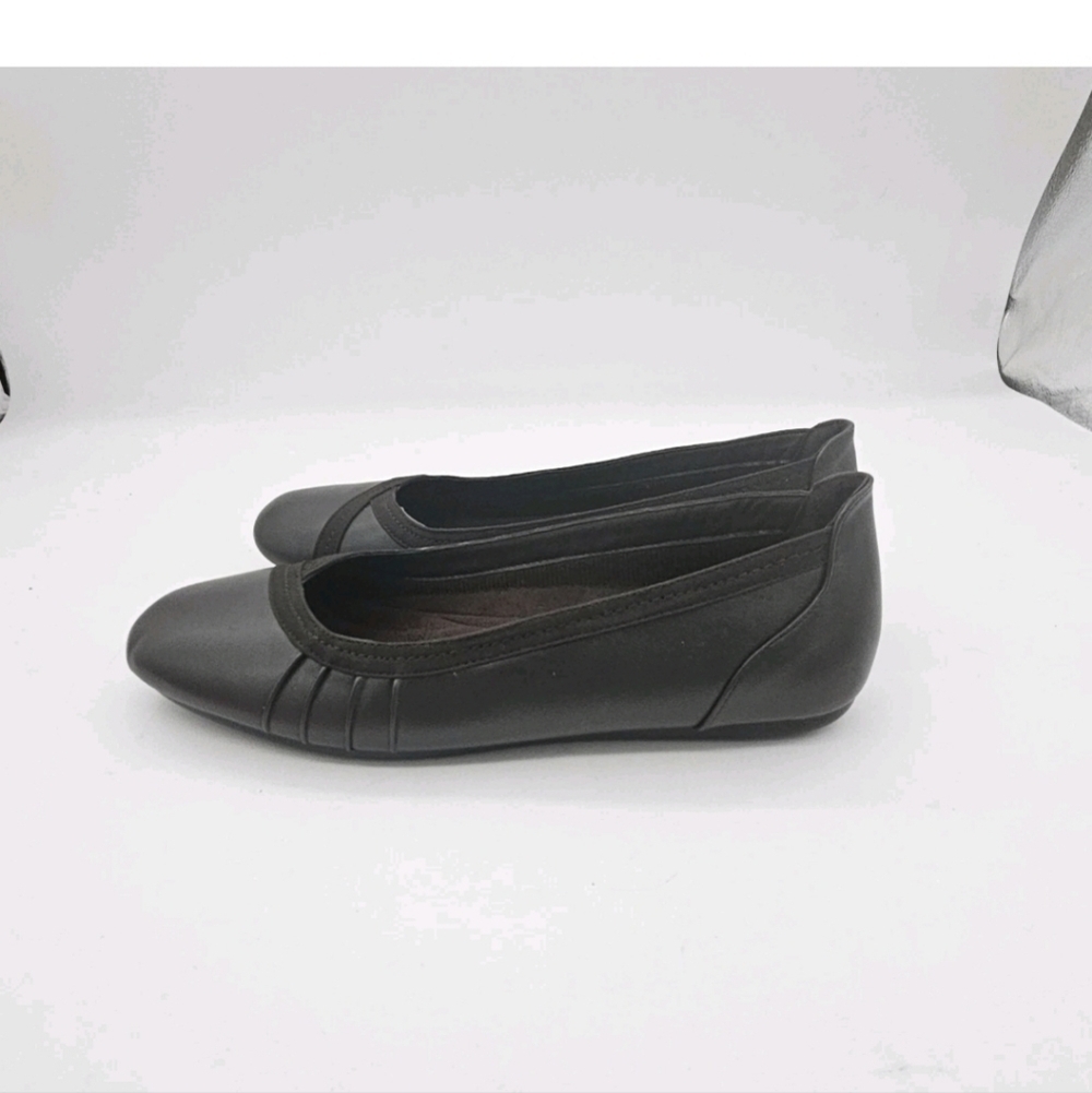 Easy Street Womens Denni Shoes Ballet Flat Slip On Manmade Casual Brown 9.5 W - Picture 9 of 12